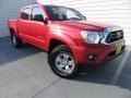 Barcelona Red Metallic 2013 Toyota Tacoma V6 SR5 Prerunner Double Cab