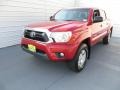 2013 Barcelona Red Metallic Toyota Tacoma V6 SR5 Prerunner Double Cab  photo #7