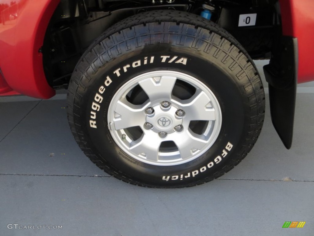 2013 Tacoma V6 SR5 Prerunner Double Cab - Barcelona Red Metallic / Graphite photo #13