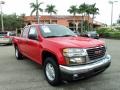 Fire Red 2008 GMC Canyon SLE Crew Cab