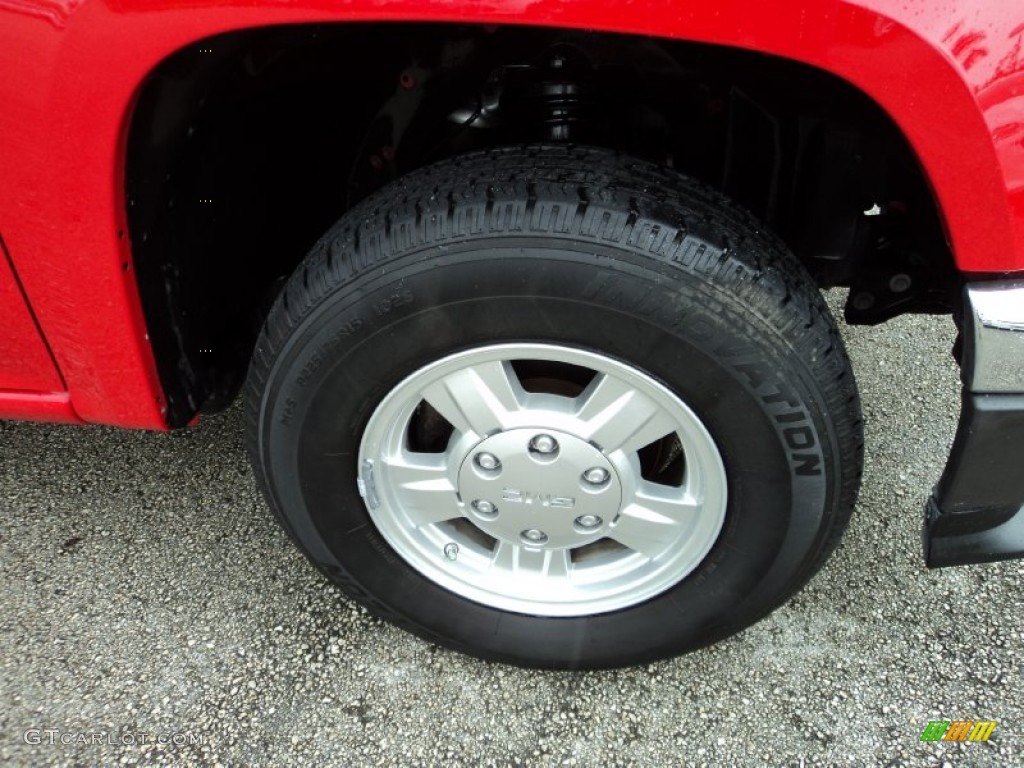 2008 Canyon SLE Crew Cab - Fire Red / Ebony photo #3