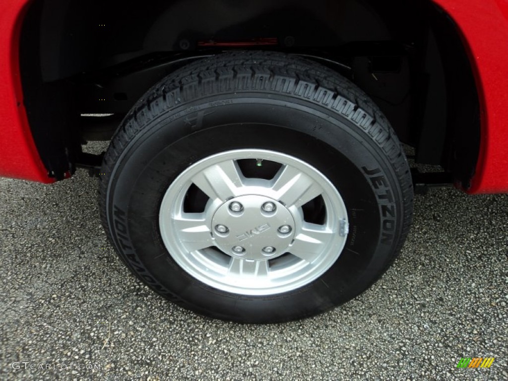 2008 Canyon SLE Crew Cab - Fire Red / Ebony photo #4
