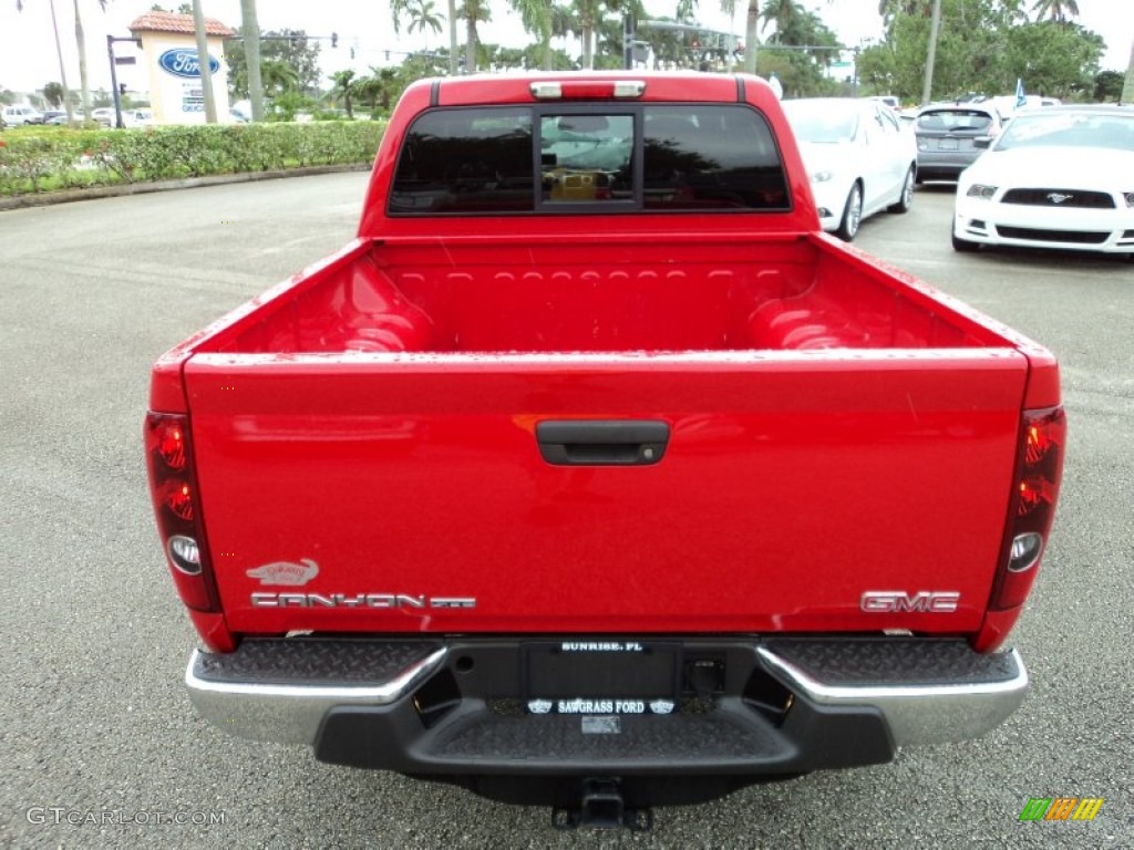 2008 Canyon SLE Crew Cab - Fire Red / Ebony photo #7
