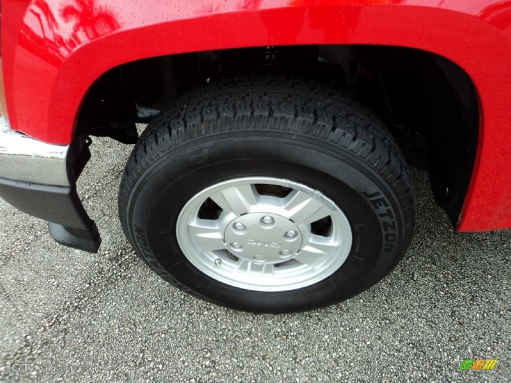 2008 Canyon SLE Crew Cab - Fire Red / Ebony photo #11