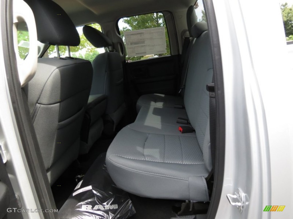 Black/Diesel Gray Interior 2014 Ram 1500 Express Quad Cab Photo #85707934