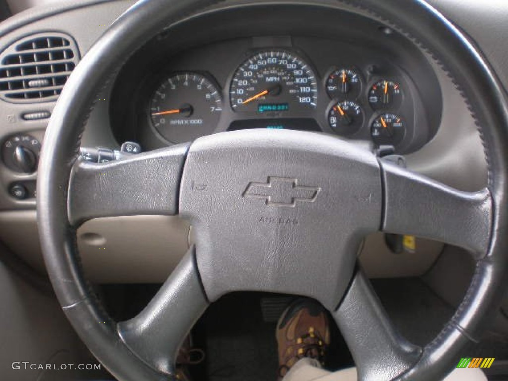 2003 TrailBlazer LS 4x4 - Light Pewter Metallic / Medium Pewter photo #9