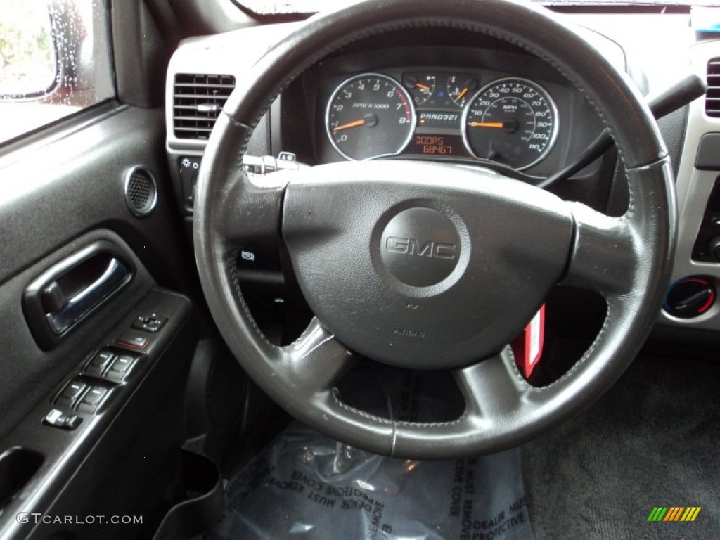 2008 Canyon SLE Crew Cab - Fire Red / Ebony photo #25
