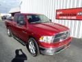 2010 Inferno Red Crystal Pearl Dodge Ram 1500 Big Horn Quad Cab 4x4  photo #1