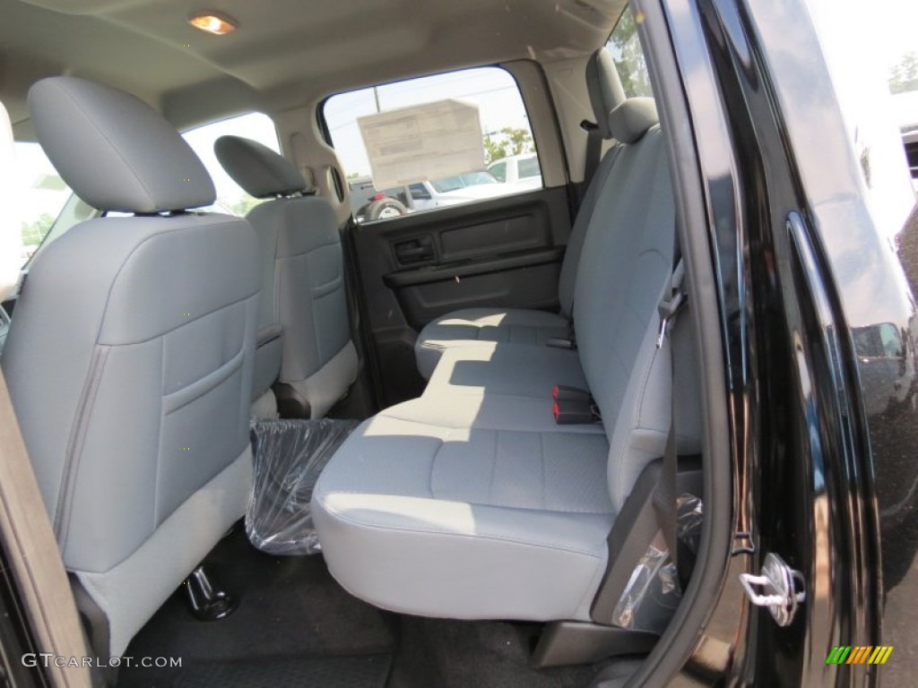Black/Diesel Gray Interior 2014 Ram 1500 Express Crew Cab Photo #85708495