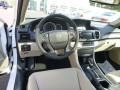 Ivory 2014 Honda Accord EX-L Sedan Interior Color