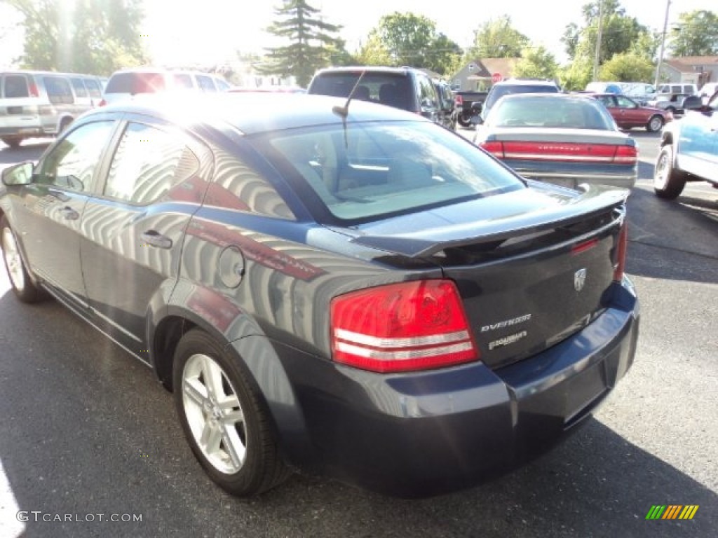 2008 Avenger SXT - Modern Blue Pearl / Dark Slate Gray/Light Slate Gray photo #3