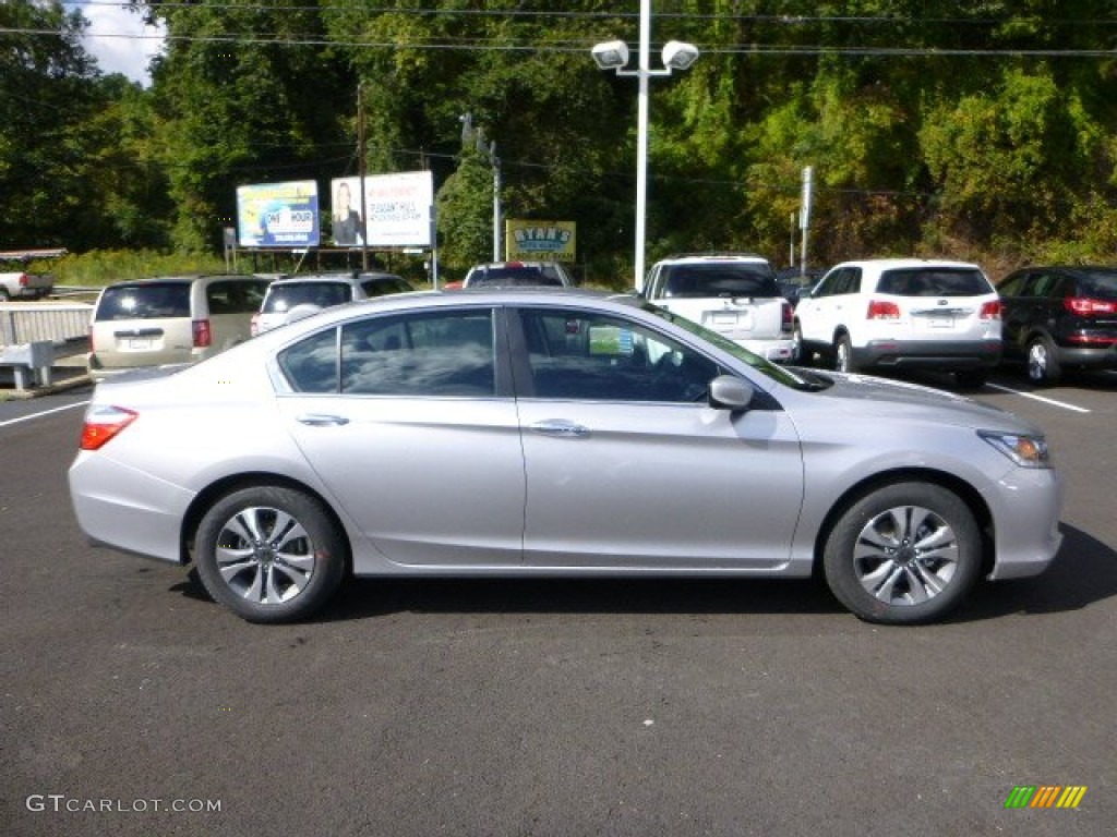 Alabaster Silver Metallic 2014 Honda Accord LX Sedan Exterior Photo #85709284