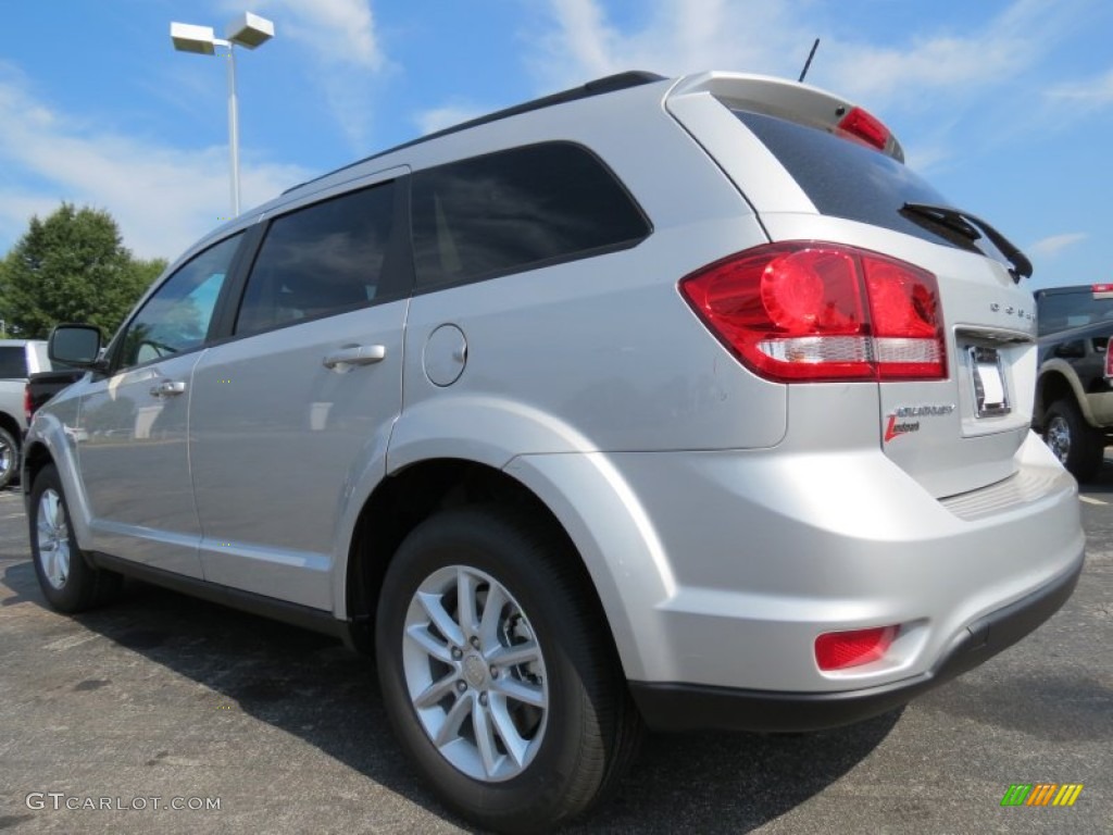 2014 Journey SXT - Bright Silver Metallic / Black photo #2