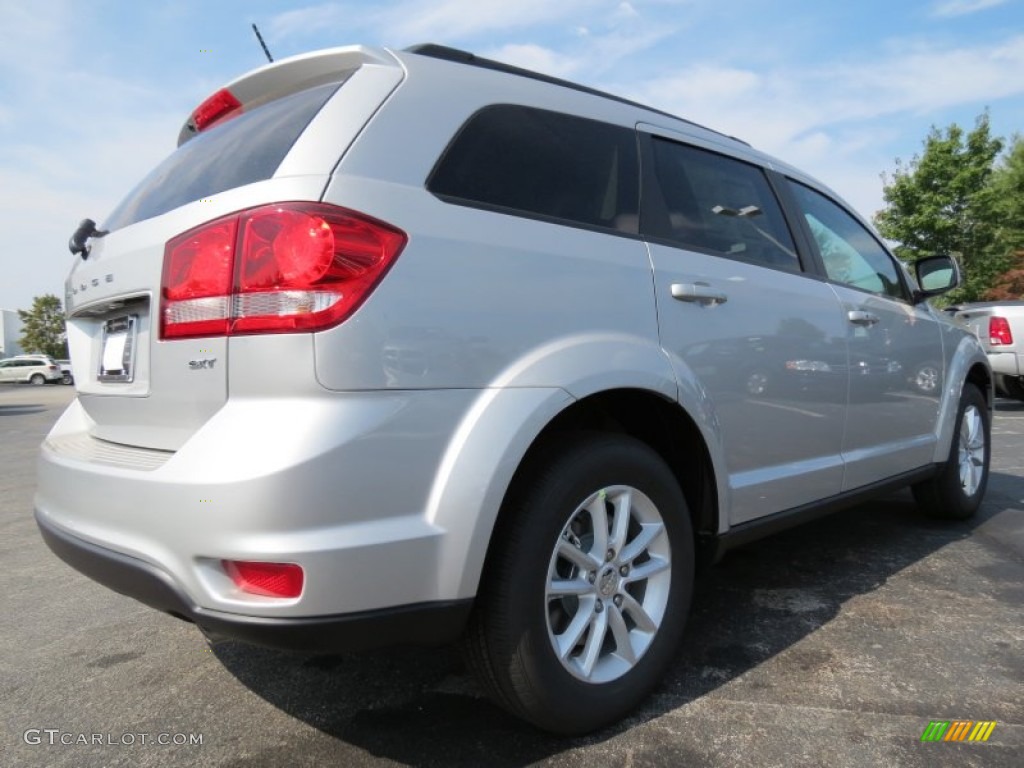 2014 Journey SXT - Bright Silver Metallic / Black photo #3