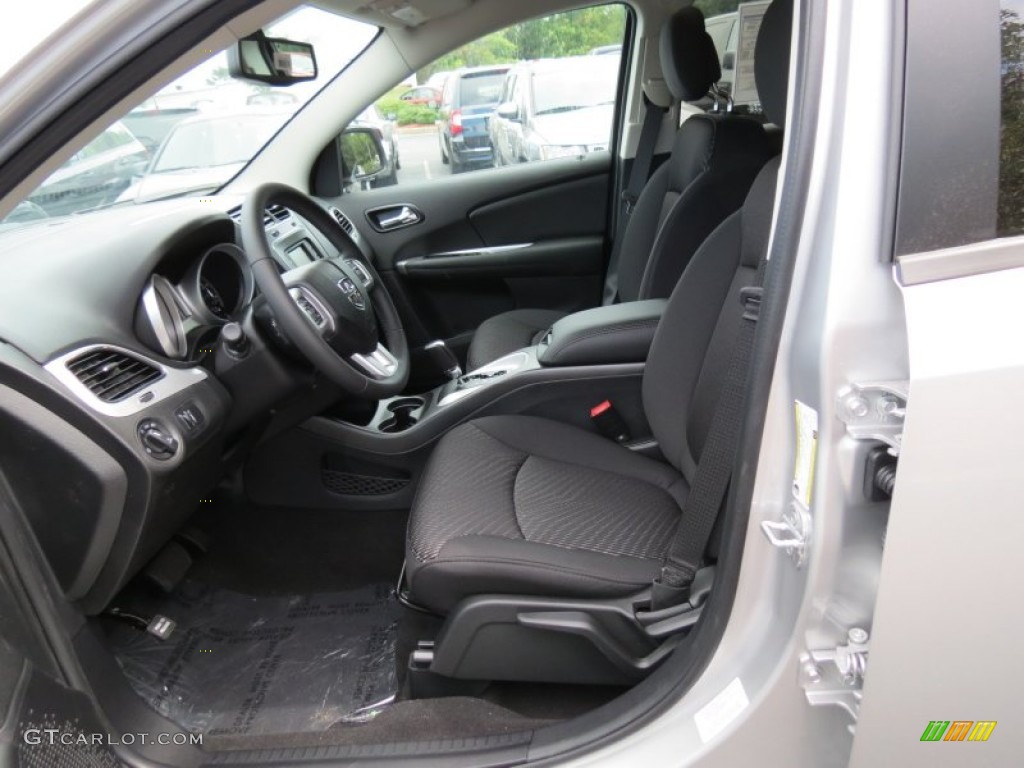 Black Interior 2014 Dodge Journey SXT Photo #85710139