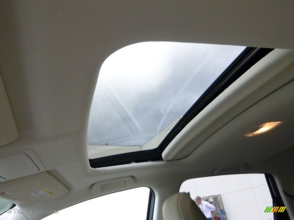 2014 CR-V EX AWD - White Diamond Pearl / Beige photo #16