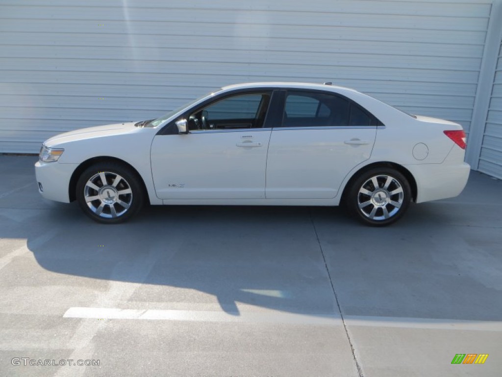 2008 MKZ Sedan - White Suede / Sand photo #6