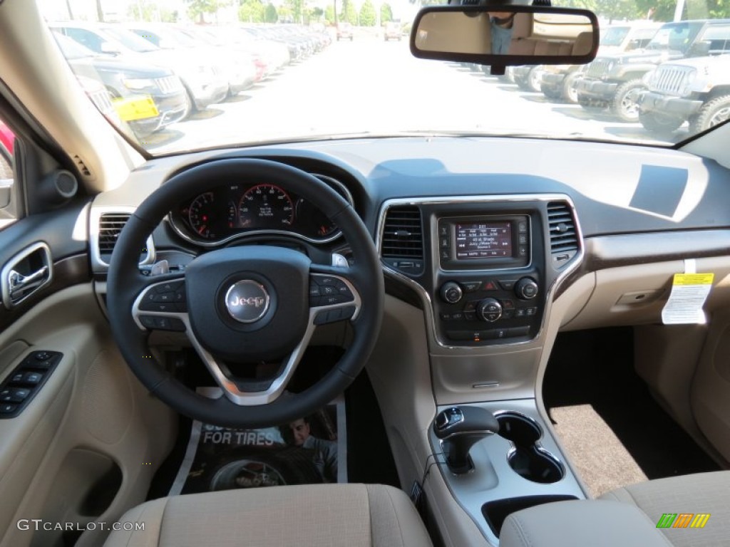2014 Grand Cherokee Laredo - Cashmere Pearl / New Zealand Black/Light Frost photo #8