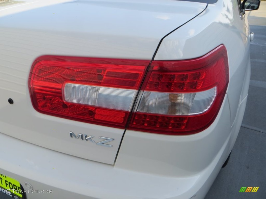 2008 MKZ Sedan - White Suede / Sand photo #18