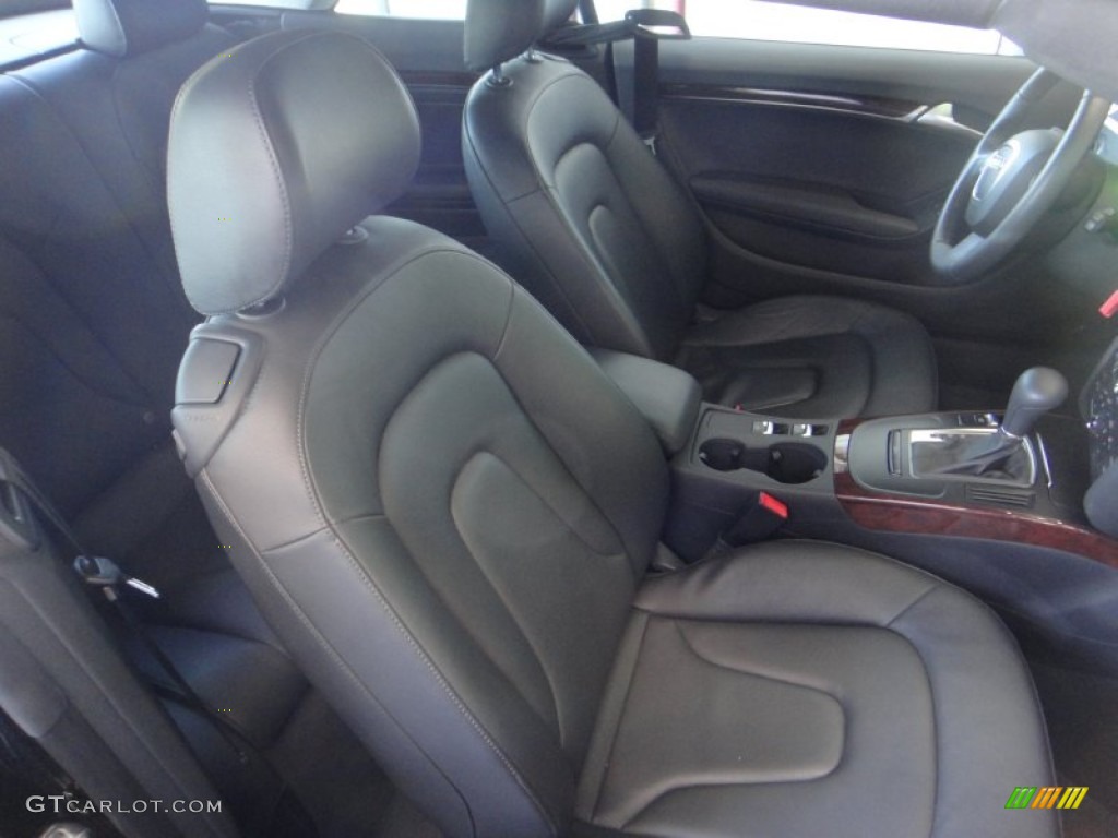 2011 Audi A5 2.0T Convertible Front Seat Photos