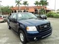 Dark Blue Pearl Metallic 2007 Ford F150 STX SuperCab Flareside