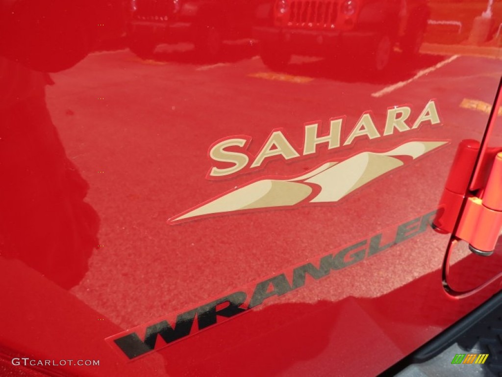 2014 Jeep Wrangler Sahara 4x4 Marks and Logos Photo #85712668