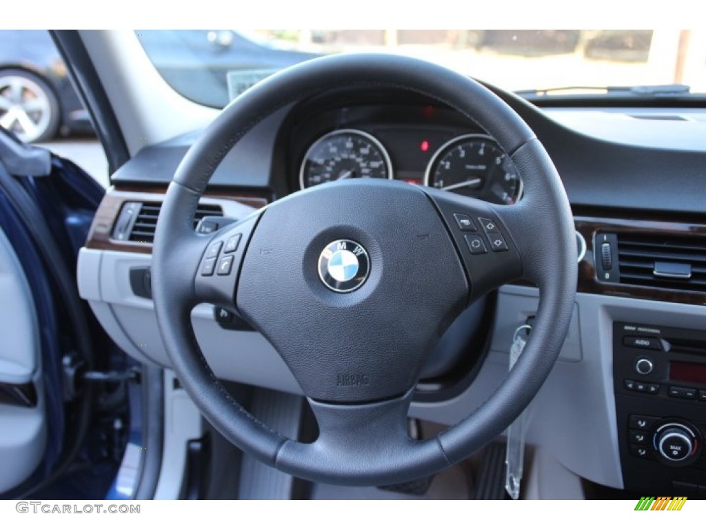 2011 3 Series 328i xDrive Sedan - Deep Sea Blue Metallic / Gray Dakota Leather photo #16
