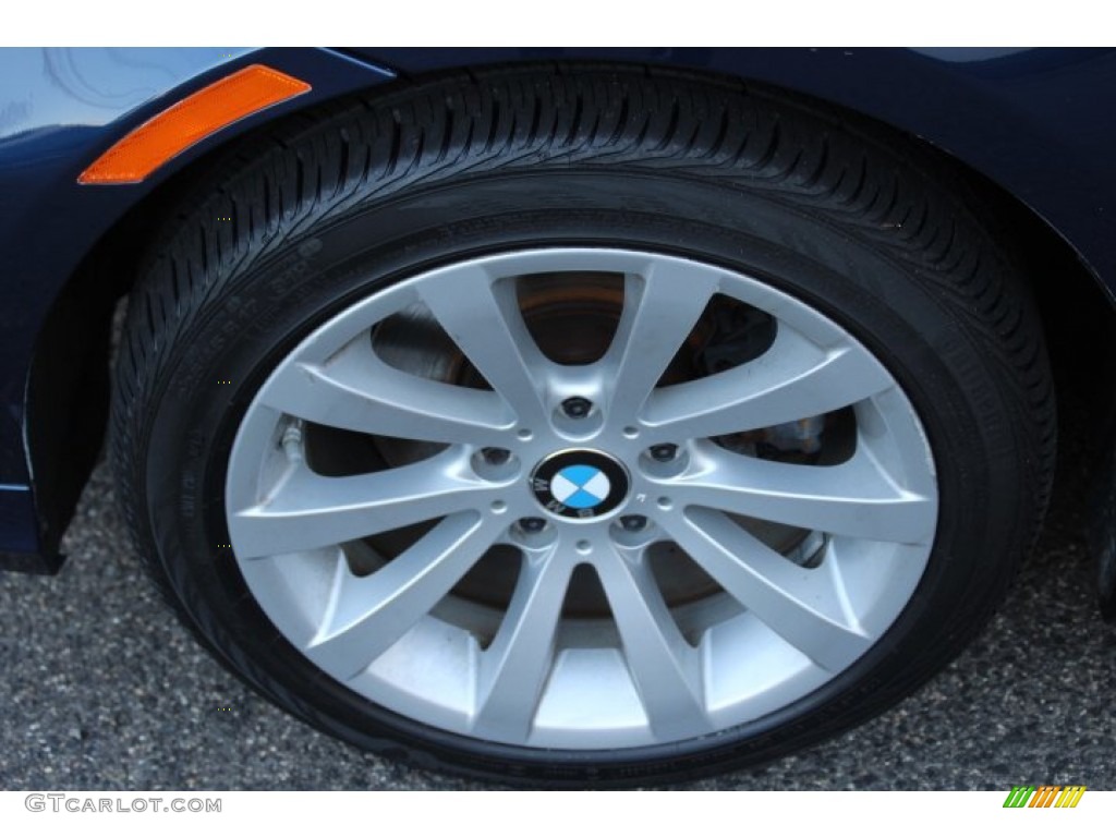 2011 3 Series 328i xDrive Sedan - Deep Sea Blue Metallic / Gray Dakota Leather photo #31