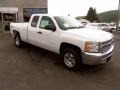 2013 Summit White Chevrolet Silverado 1500 LT Extended Cab 4x4  photo #3