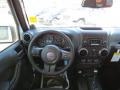 Black 2014 Jeep Wrangler Unlimited Sport 4x4 Dashboard