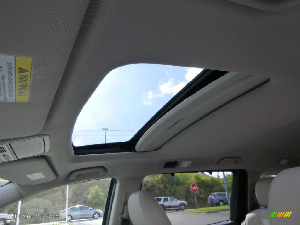 2014 Odyssey EX-L - Obsidian Blue Pearl / Gray photo #15