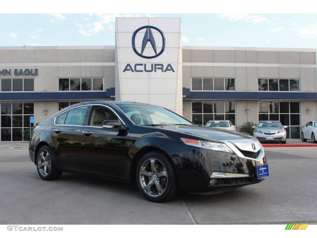 Crystal Black Pearl Acura TL