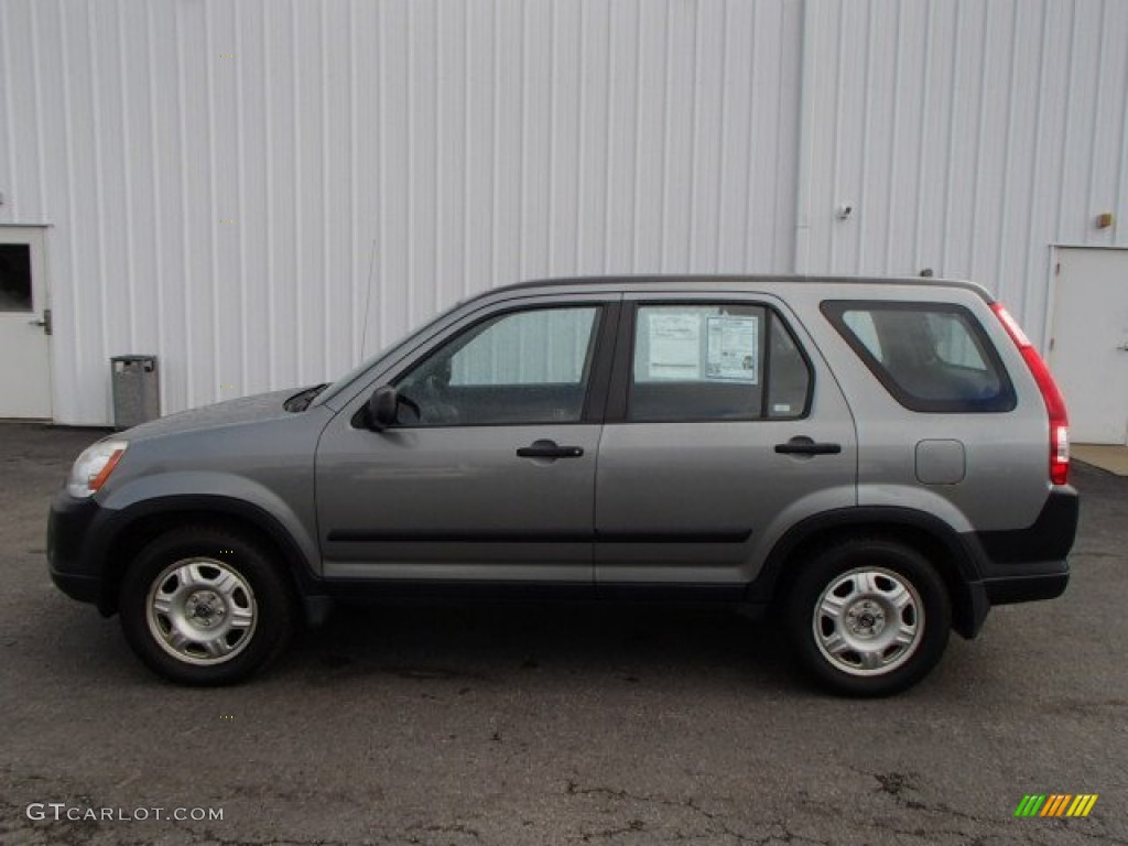 Silver Moss Metallic 2005 Honda CR-V LX 4WD Exterior Photo #85715026