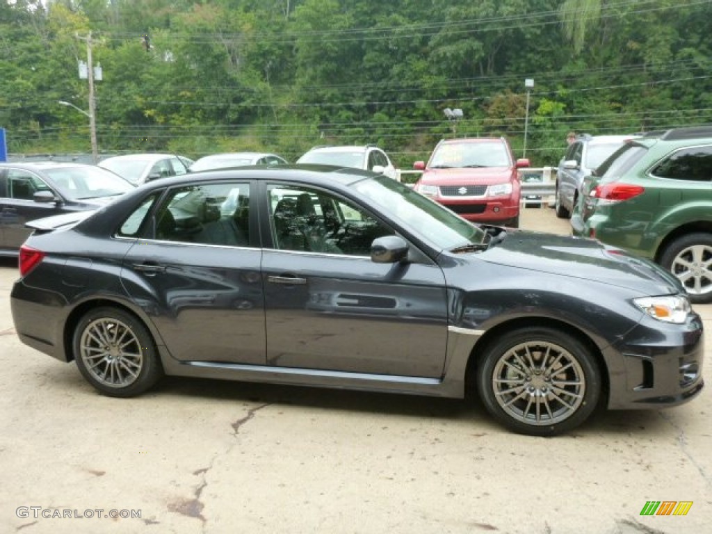 Dark Gray Metallic 2014 Subaru Impreza WRX Limited 4 Door Exterior Photo #85715029