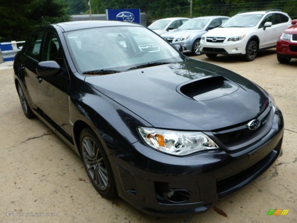 Dark Gray Metallic 2014 Subaru Impreza WRX Limited 4 Door Exterior Photo #85715053