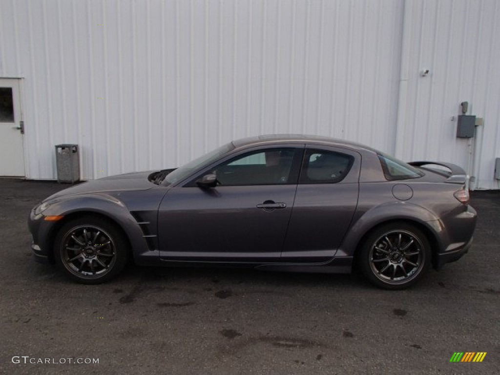 Galaxy Gray Mica 2008 Mazda RX-8 Grand Touring Exterior Photo #85715347