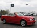 2002 Magma Red Mercedes-Benz CLK 320 Cabriolet  photo #4