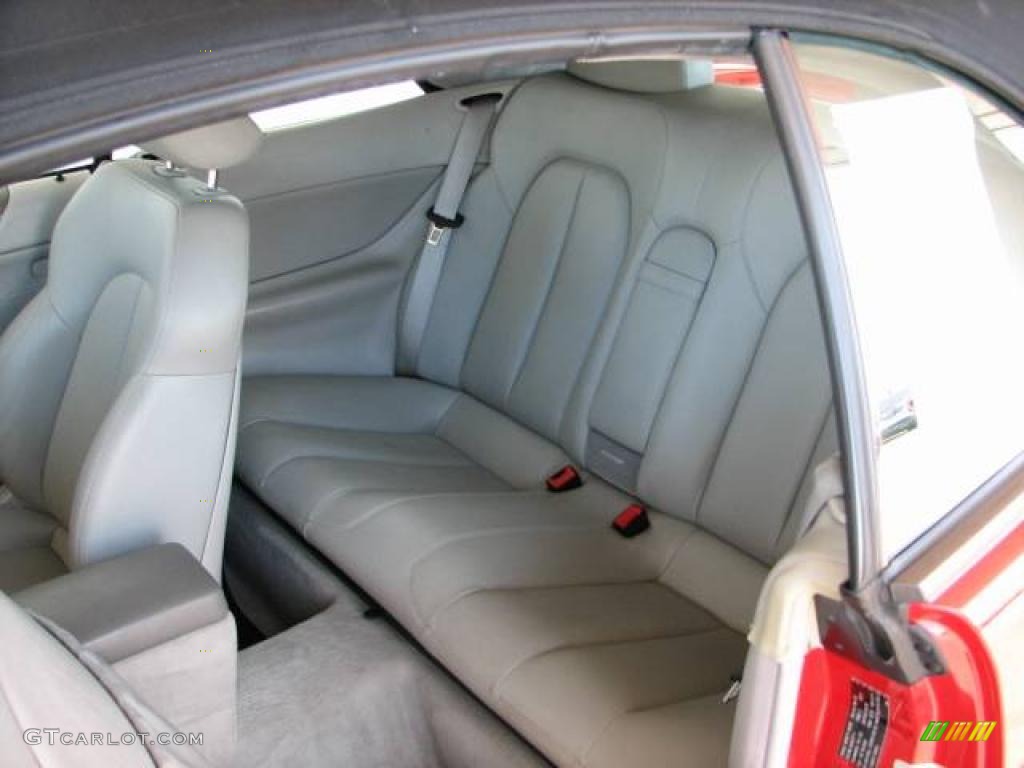 2002 CLK 320 Cabriolet - Magma Red / Ash photo #8