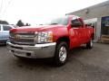 2013 Victory Red Chevrolet Silverado 1500 LT Extended Cab 4x4  photo #1