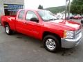 2013 Victory Red Chevrolet Silverado 1500 LT Extended Cab 4x4  photo #3