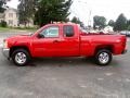 2013 Victory Red Chevrolet Silverado 1500 LT Extended Cab 4x4  photo #8