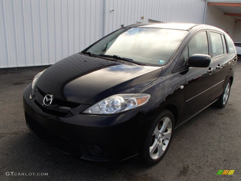 2006 MAZDA5 Sport - Brilliant Black / Black photo #2