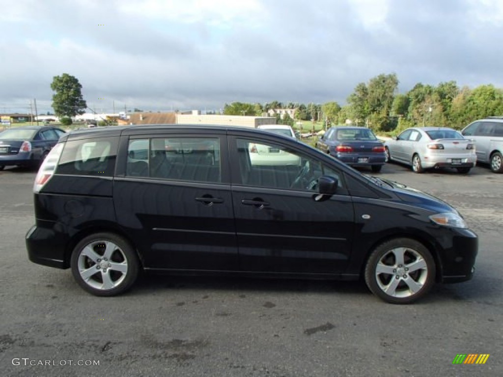 2006 MAZDA5 Sport - Brilliant Black / Black photo #5