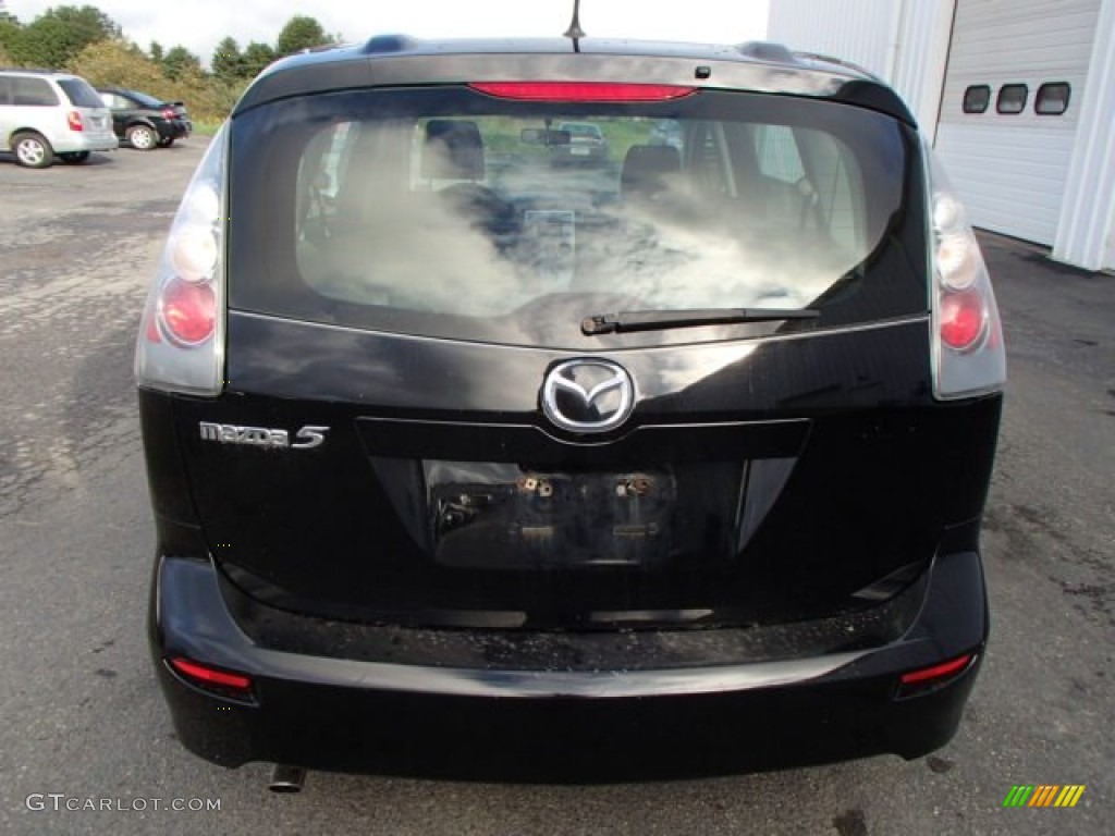 2006 MAZDA5 Sport - Brilliant Black / Black photo #7