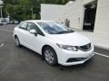 Taffeta White - Civic LX Sedan Photo No. 1