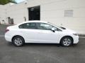 Taffeta White - Civic LX Sedan Photo No. 2