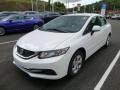 Taffeta White - Civic LX Sedan Photo No. 7