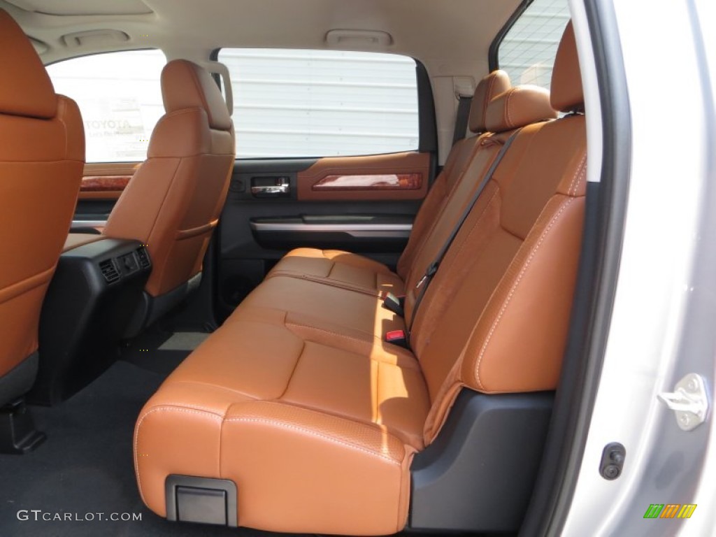 2014 Toyota Tundra 1794 Edition Crewmax 4x4 Rear Seat Photo #85717366