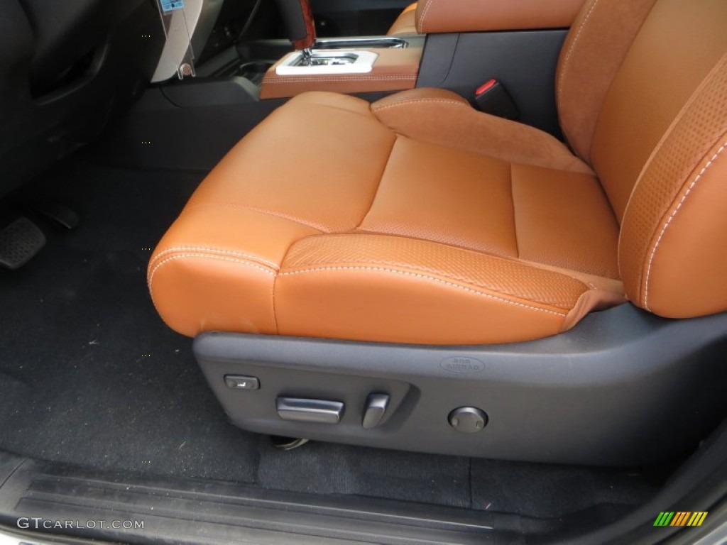 1794 Edition Premium Brown Interior 2014 Toyota Tundra 1794 Edition Crewmax 4x4 Photo #85717441