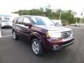 2013 Dark Cherry Pearl Honda Pilot EX-L 4WD  photo #1